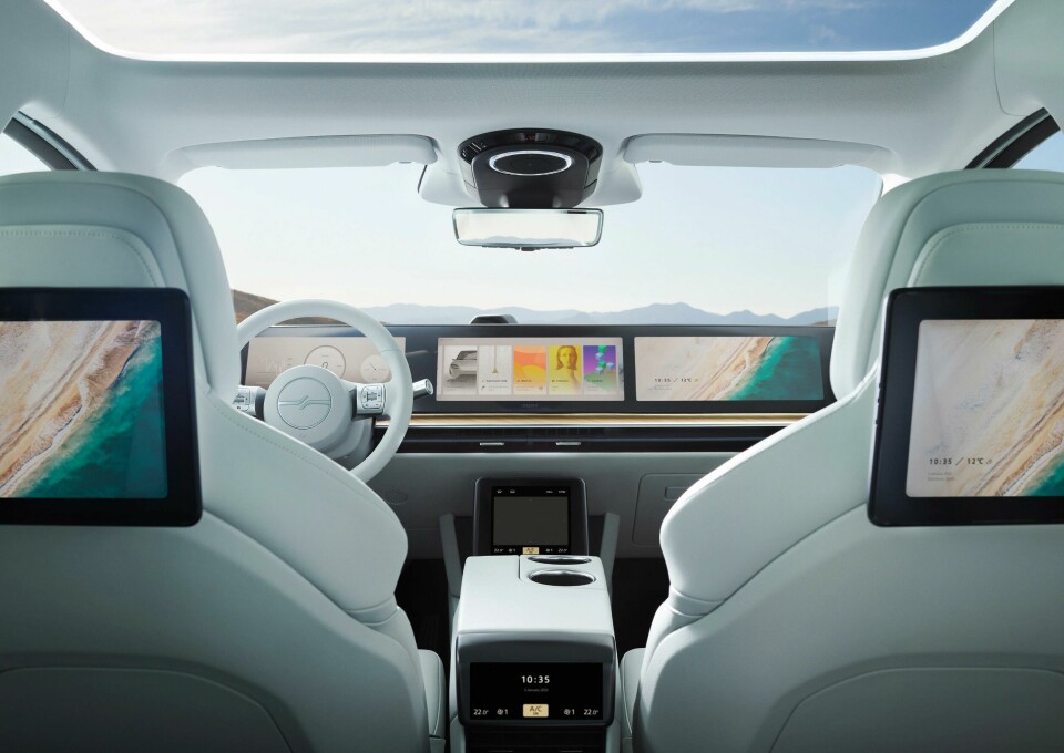 Sony Vision-S 02 makes debut at 2022 CES Vision-S 02 interior 3