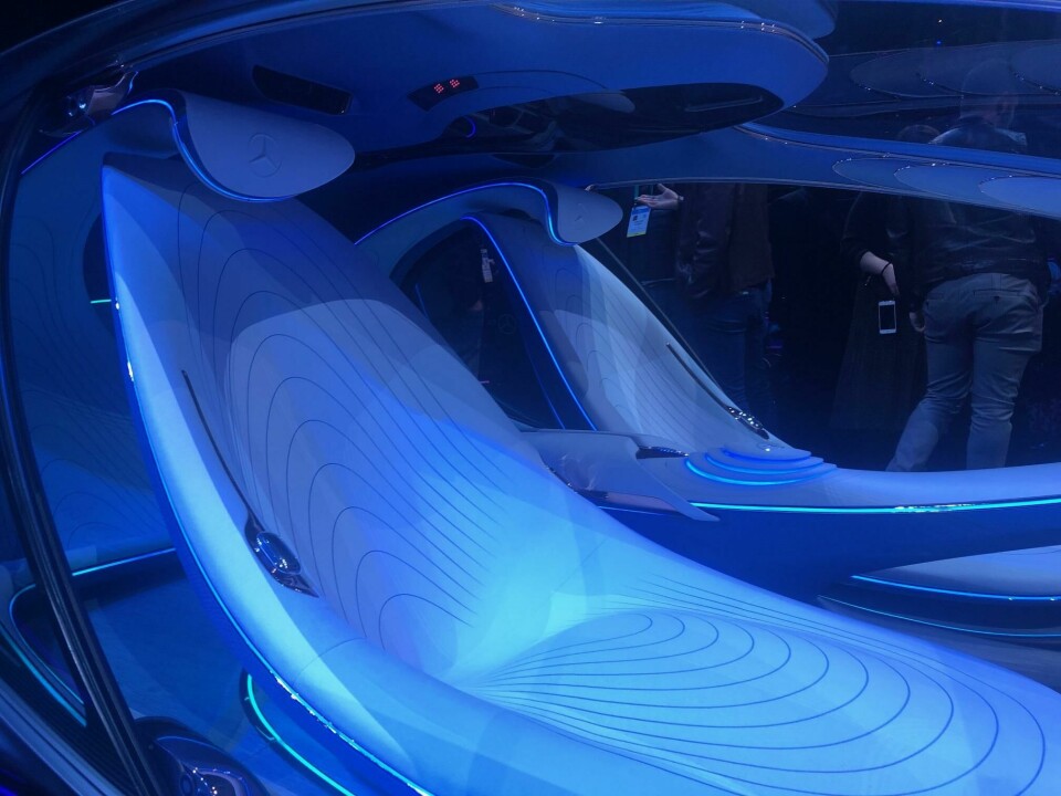 The leaf-cocoon inspired seats CDN CES 2020 Mercedes AVTR image012