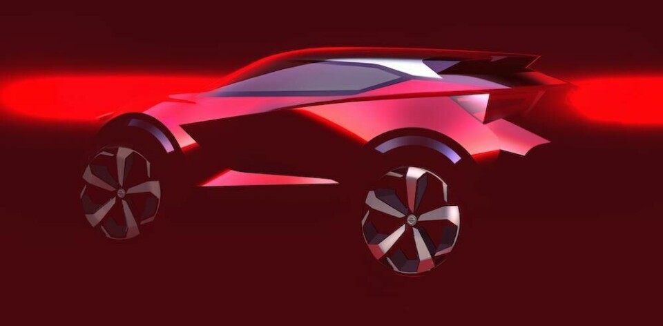 Nissan Juke exterior sketch Sep. 3 - 6pm CET - New Nissan JUKE Design sketch Exterior-source