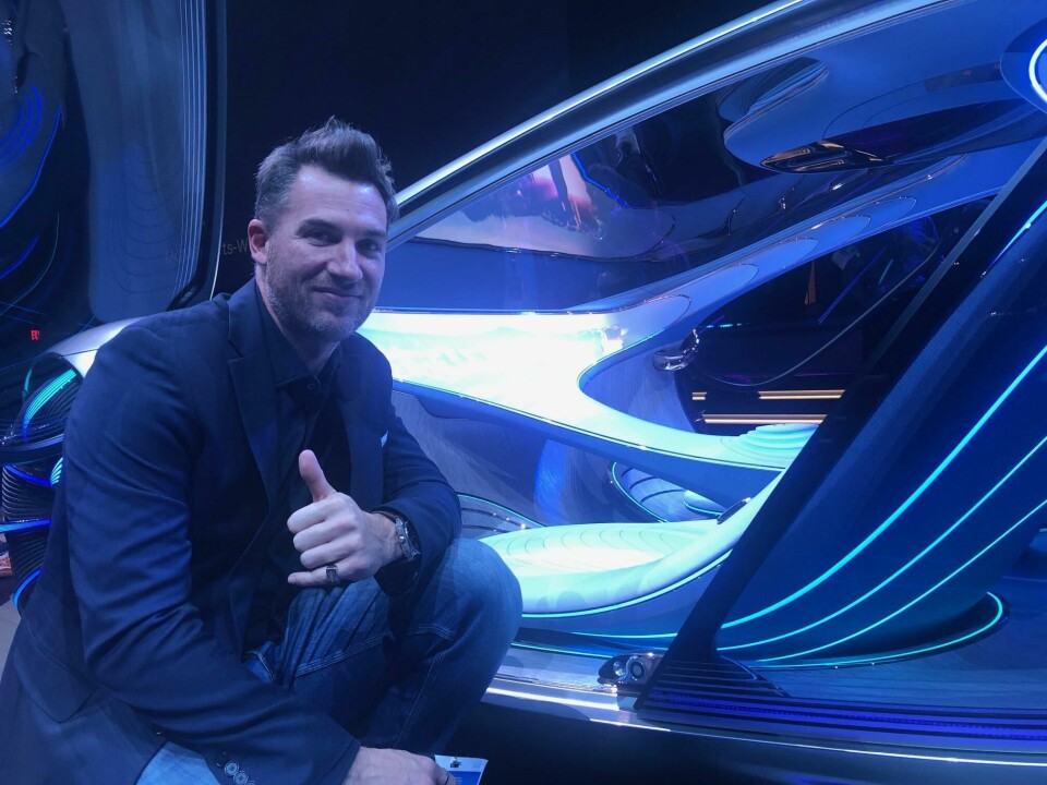Mercedes interior designer Till Varailhon CDN CES 2020 Mercedes AVTR image011
