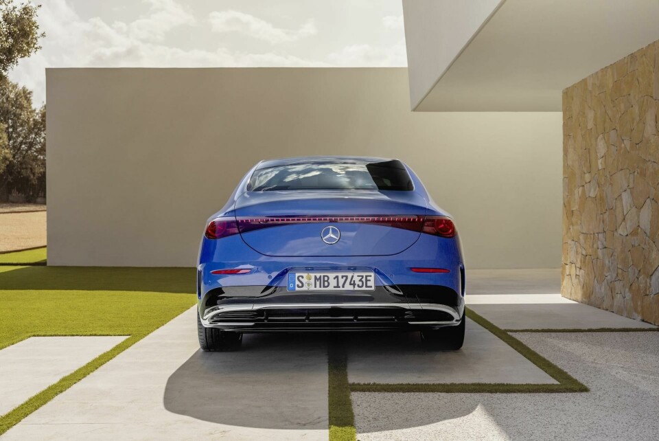 2025 Mercedes CLA – chrome detail is exhaust-like from a distance Mercedes CLA 20250063_007