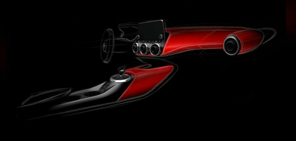 Nissan Juke interior sketch Sep. 3 - 6pm CET - New Nissan JUKE Design sketch Interior-source