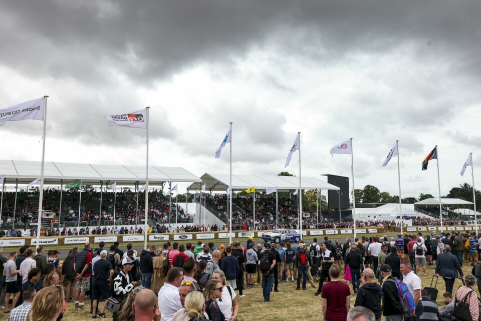 Crowds enjoy the action at the 2023 Festival of Speed Crowds enjoy the action at the 2023 Festival of Speed. Ph. by PA.