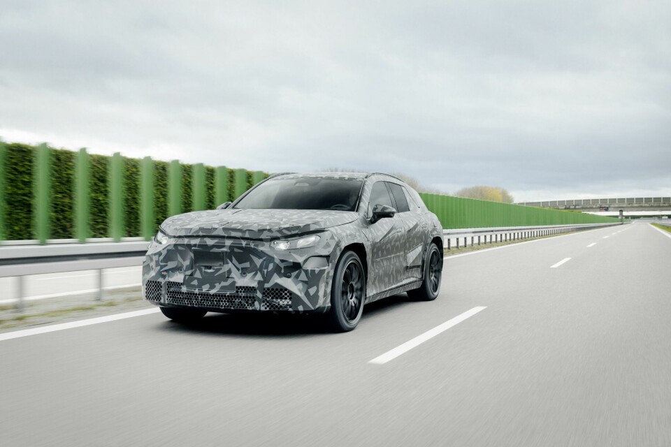 The new Mercedes-AMG SUV will be based on the electric AMG.EA architecture Mercedes AMG 2025 four door SUV