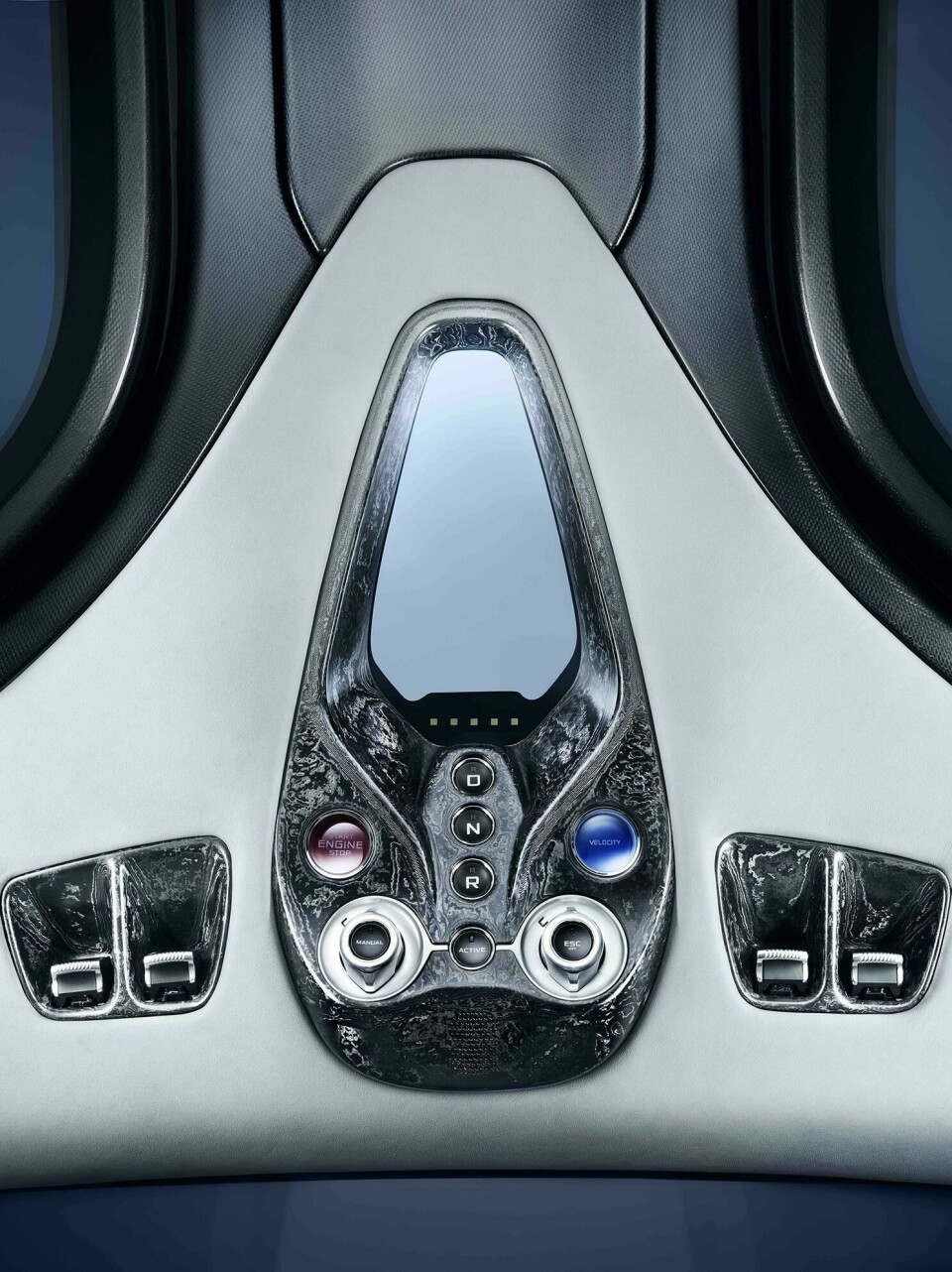 Milled carbon-fibre surfaces add extra interest to the lightweight material CDN McLaren 9829-McLarenSpeedtail