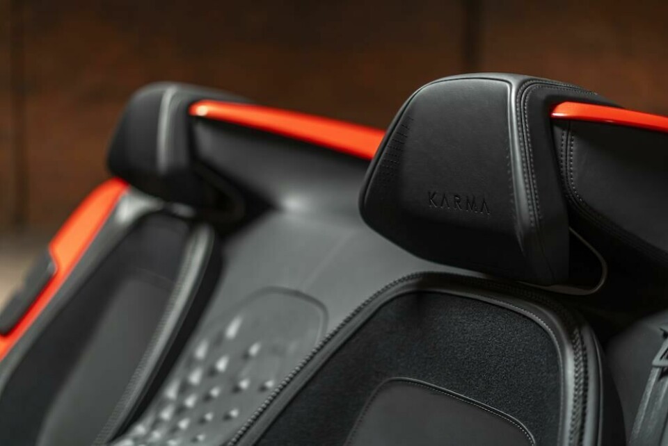 Karma SC1 seats Karma SC1 seats