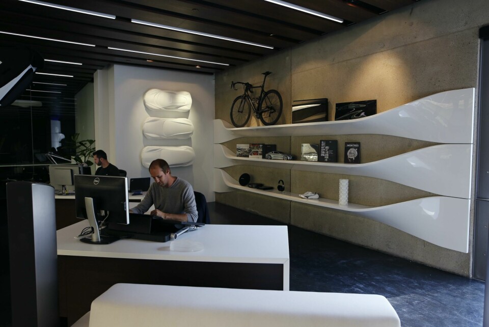 Concrete walls and parametric shelving: the Infiniti design studio INFINITI design studio at Nissan Design America