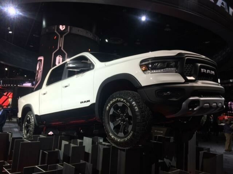 Detroit 2018: Dodge Ram and Jeep Wrangler, firm members of the FCA family img_3988