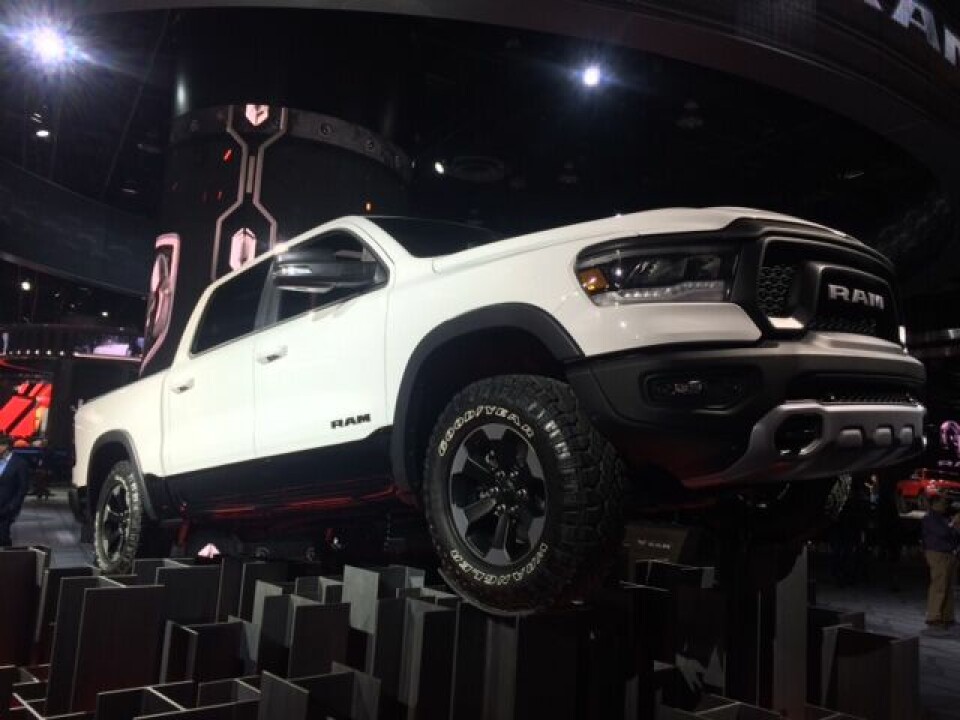 Detroit 2018: Dodge Ram and Jeep Wrangler, firm members of the FCA family