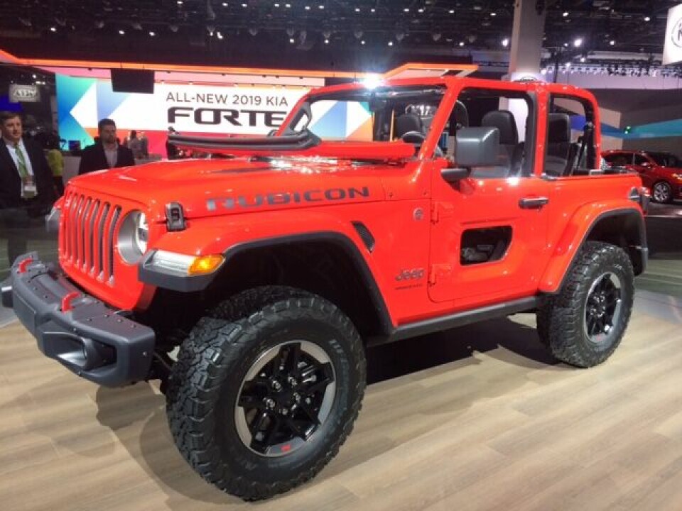 Detroit 2018: Dodge Ram and Jeep Wrangler, firm members of the FCA family