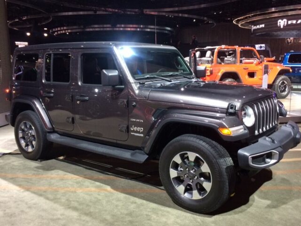 Detroit 2018: Dodge Ram and Jeep Wrangler, firm members of the FCA family