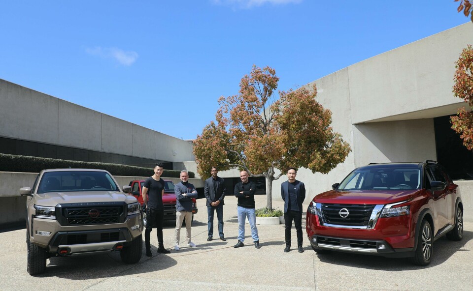 Nissan Design America Frontier and Pathfinder team NDA Frontier_Pathfinder_team_23MAR2021_sm