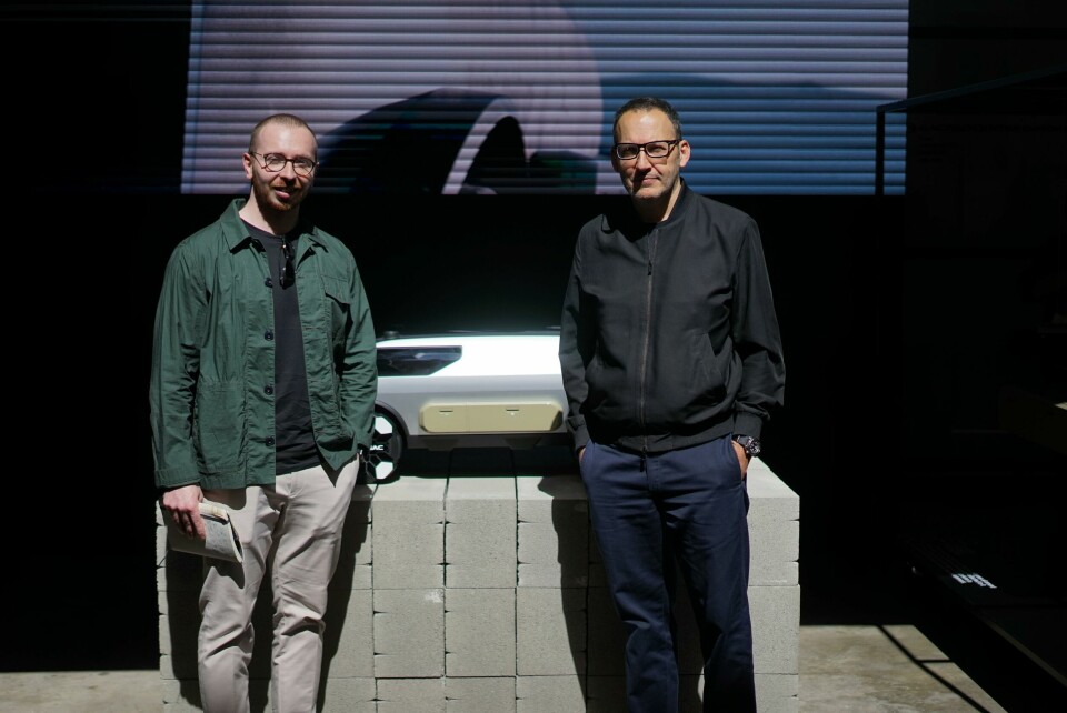 GAC’s Stephane Janin (right) and CDN’s Freddie Holmes with the scale model DSC03163Stephane Janin and Freddie Holmes at GAC