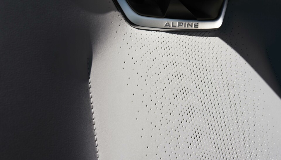 Alpine's triangular motif