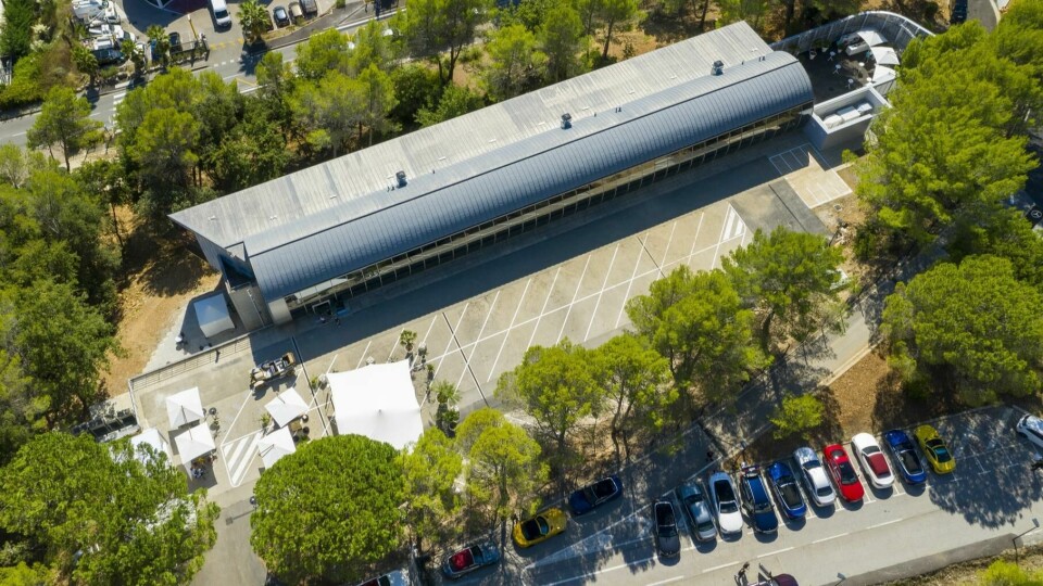 Mercedes moves into France’s tech hub (near Nice) Merc Nice Studio - ext plan view