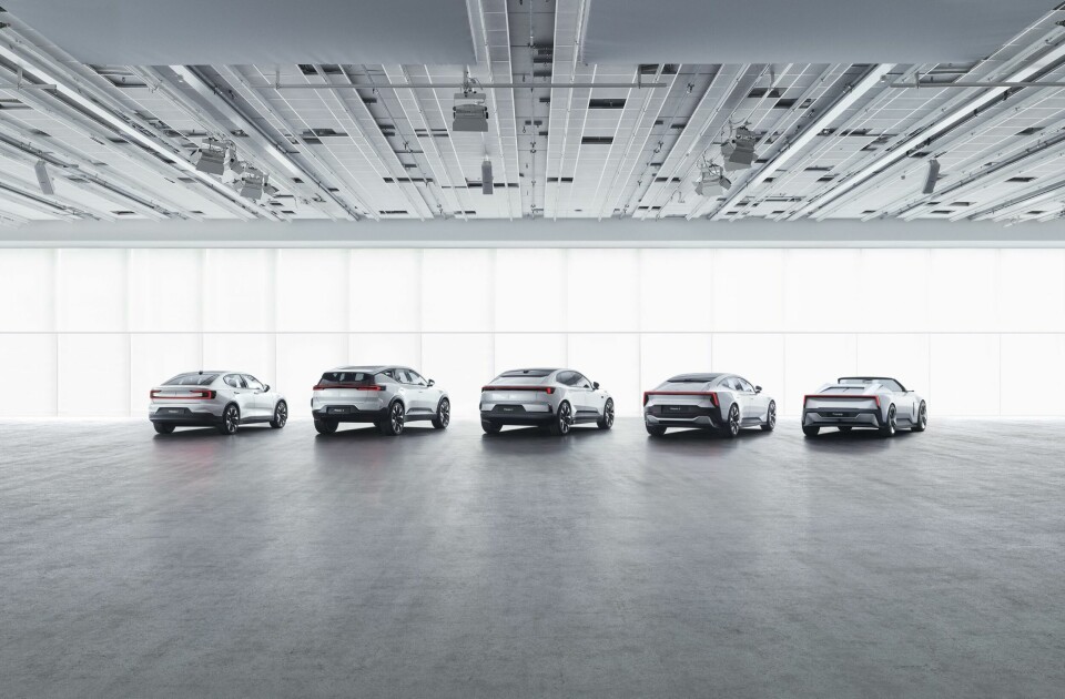 The Polestar porfolio through to 2026 DPS 2 Polestar porfolio to 2026 (use BIG please)