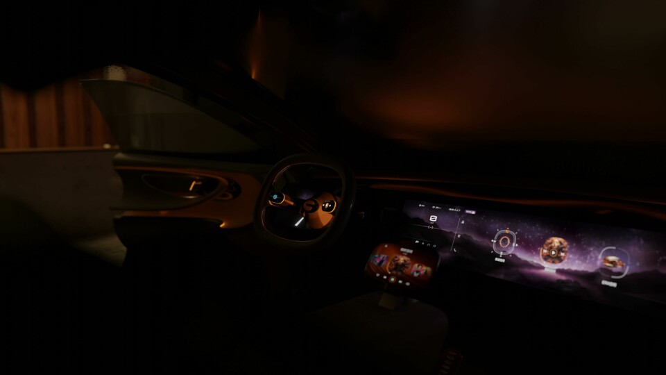 The screen dominates much of the IP 2 - GAC ERA Concept interior 11