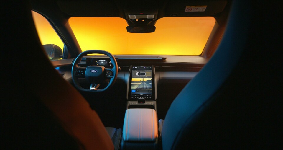 Interior of the 2024 Ford Capri 2024Ford_ElectricCapri_13