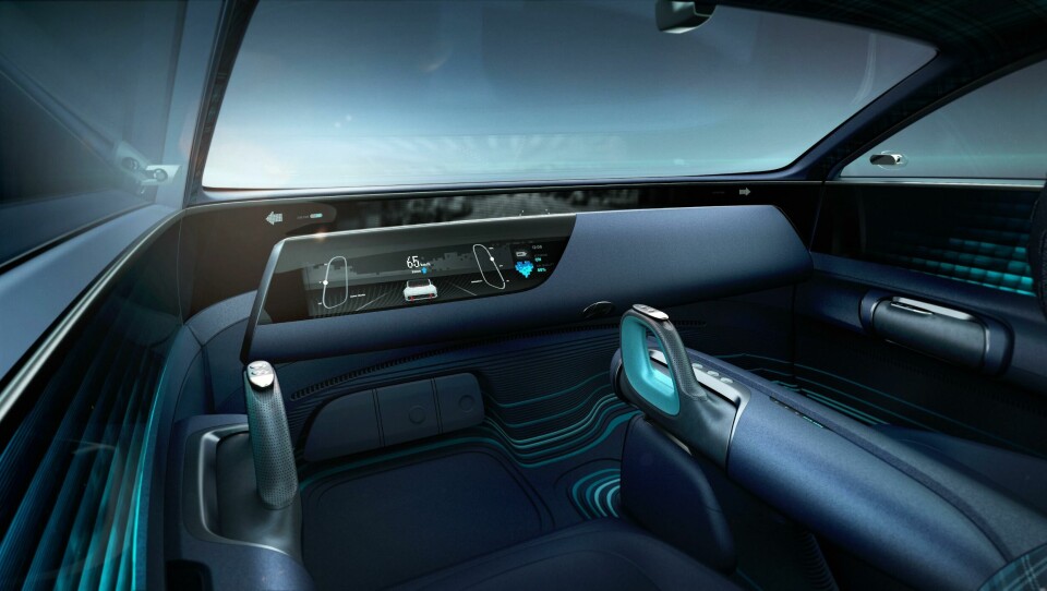 The team behind the Prophecy believe it will soon be on our streets Hyundai Prophecy interior