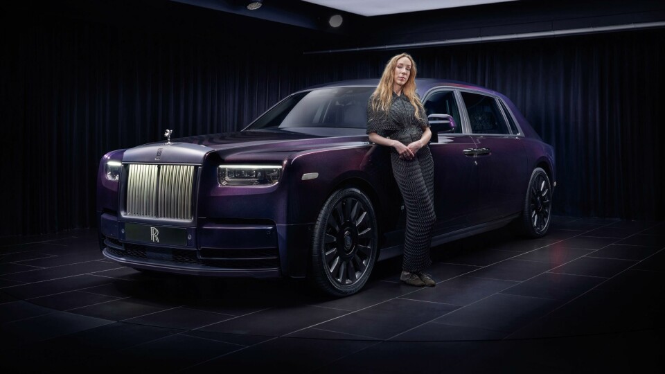Feature: Car Design and Fashion Hero Iris van Herpen x Rolls-Royce Phantom Syntopia - ext F3Q L
