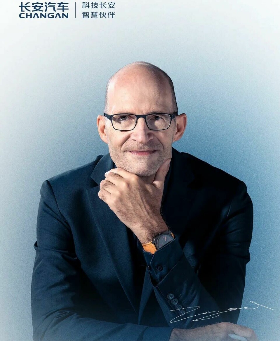 Klaus Zyciora is now global head of design at Changan Klaus Zyciora new Changan headshot