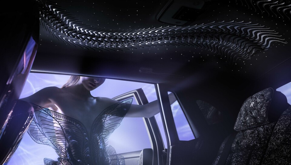 Rolls-Royce Phantom Syntopia headliner Rolls-Royce Phantom Syntopia - int headliner (angle)