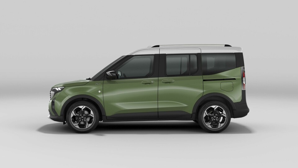 Contrast trim helps to taper its proportions 2023_FORD_Tourneo-Courier_Active_09