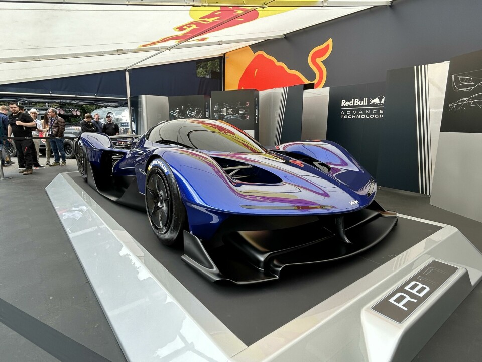 The RB17 on stand at Goodwood Festival of Speed 2024 RB17 Adrian Newey Red Bull _0514