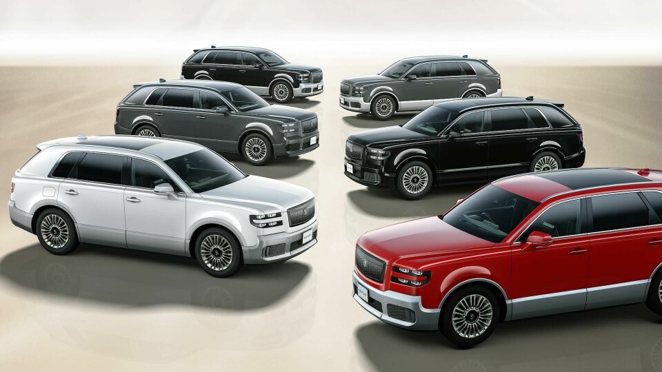 The new Toyota Century SUV Ext08Toyota Century