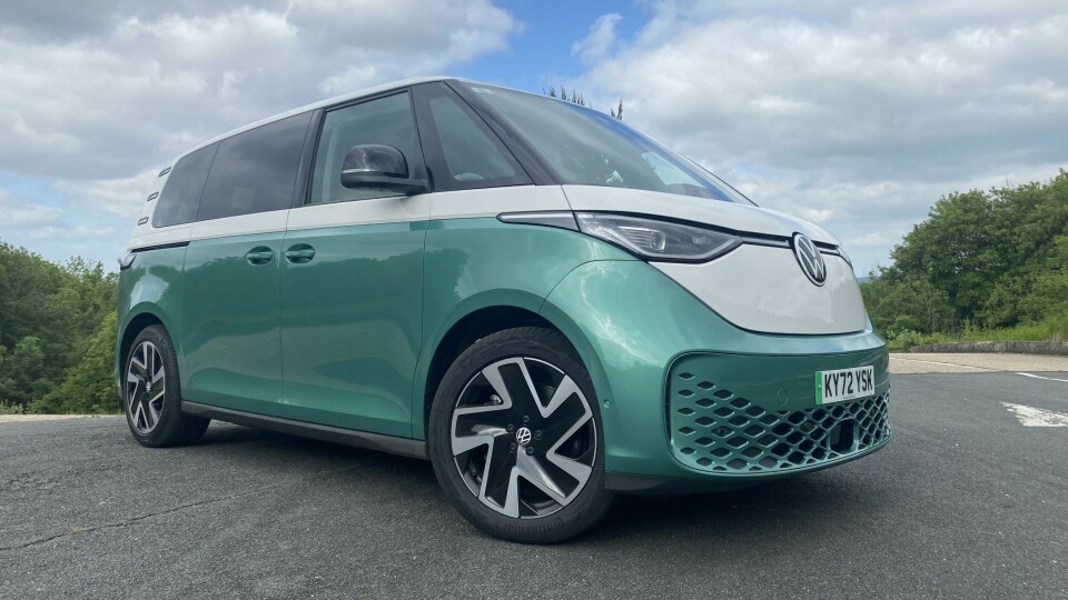 The VW ID. Buzz – another popular tester SMMT test day 2023 Mark Smyth8464