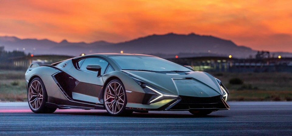 Following the Terzo Millennio, the Sian (above) teased the design direction for the Revuelto Lamborghini Sian front end