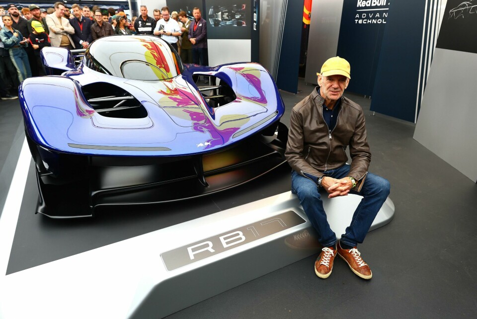 Adrian Newey at Goodwood Festival of Speed 2024 Adrian Newey Goodwood 2024