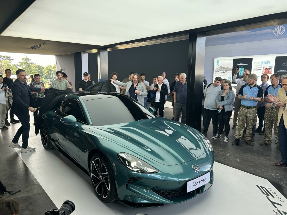 MG Cyber GTS reveal at Goodwood MG Cyber reveal at Goodwood