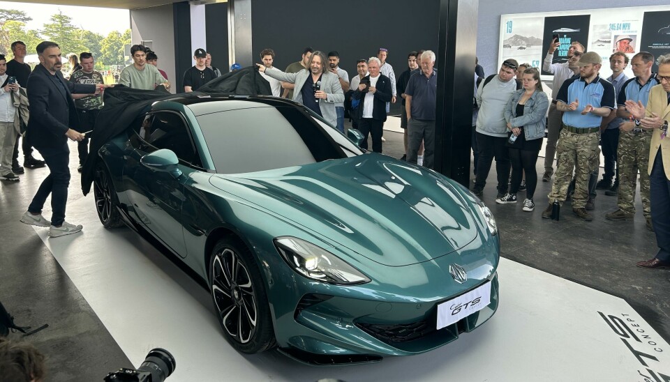 MG Cyber GTS reveal at Goodwood Festival of Speed 2024
