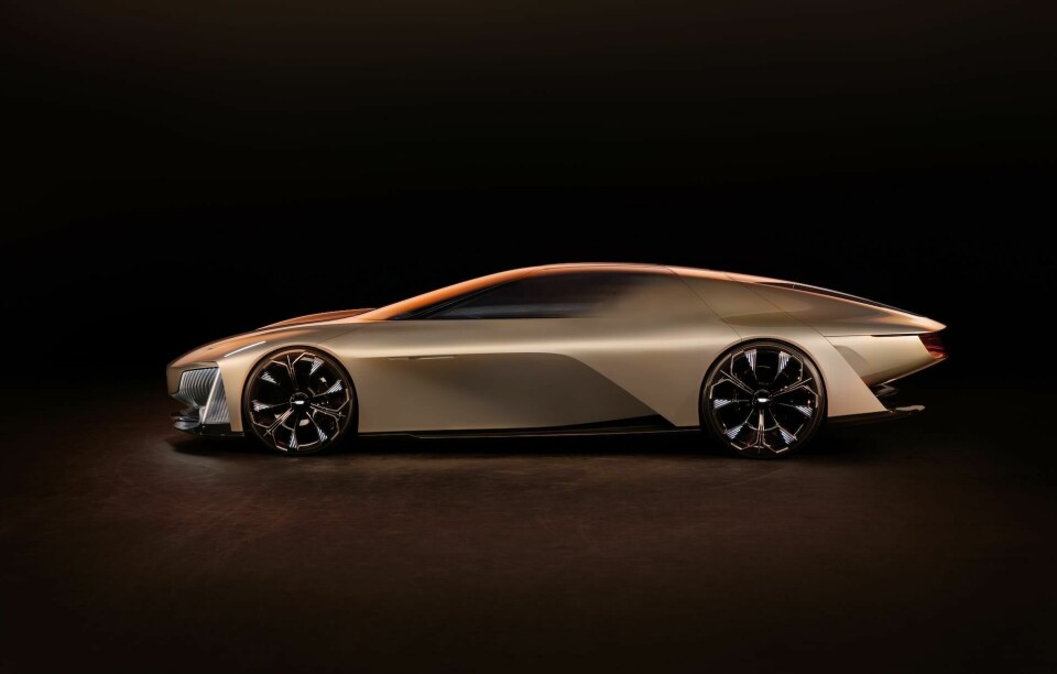 The Opulent Velocity harks back to Caddies of old Cadillac OV Showcar GMCB5382