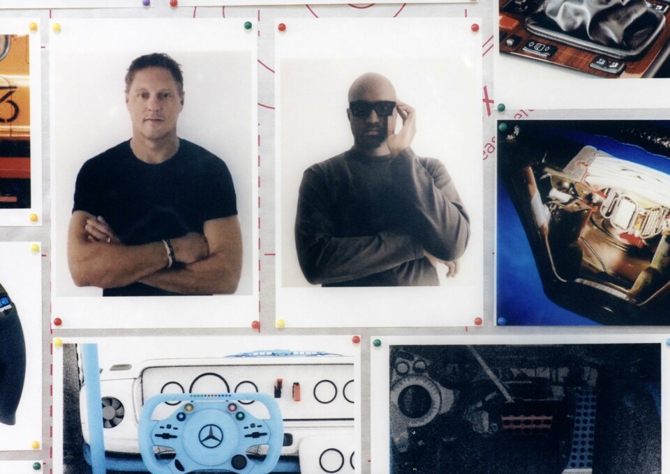 Mercedes-Benz Gorden Wagener x Virgil Abloh Merc x Virgil Abloh collab - Wagener (L) & Abloh (R)
