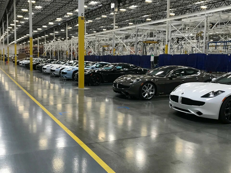 2019 Karma Revero sedans awaiting shipment Revero1-Storage.jpg