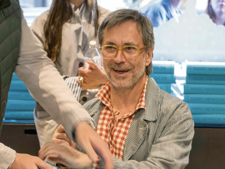 Marc Newson at the launch of his new monograph (Taschen) Marc Newson at the launch of his new monograph (Taschen)