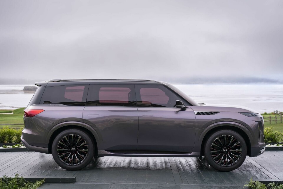 The QX Monograph did not need to sacrifice size in favour of aerodynamics INFINITI QX Monograph - image 02