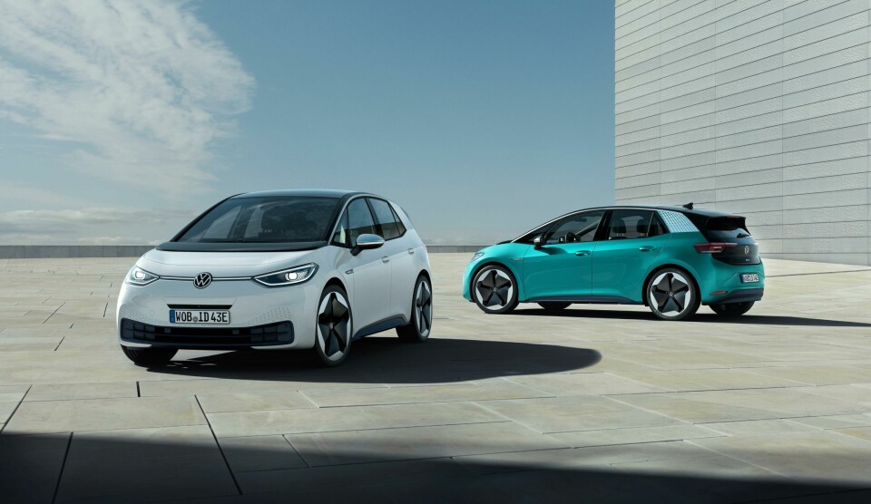 Underpromising and overdelivering in the age of the software-defined vehicle VW ID3 - ext F3Q L & side