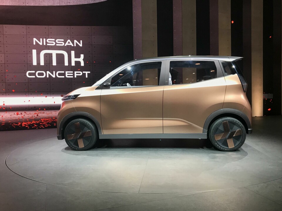 Nissan IMk side doors closed Tokyo 2019 Nissan IMk side doors closed Tokyo 2019