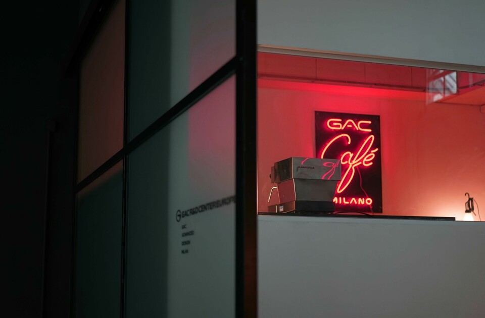 GAC’s new design studio in Milan aims to foster creativity. Fancy coffee is a good start gacmilano8