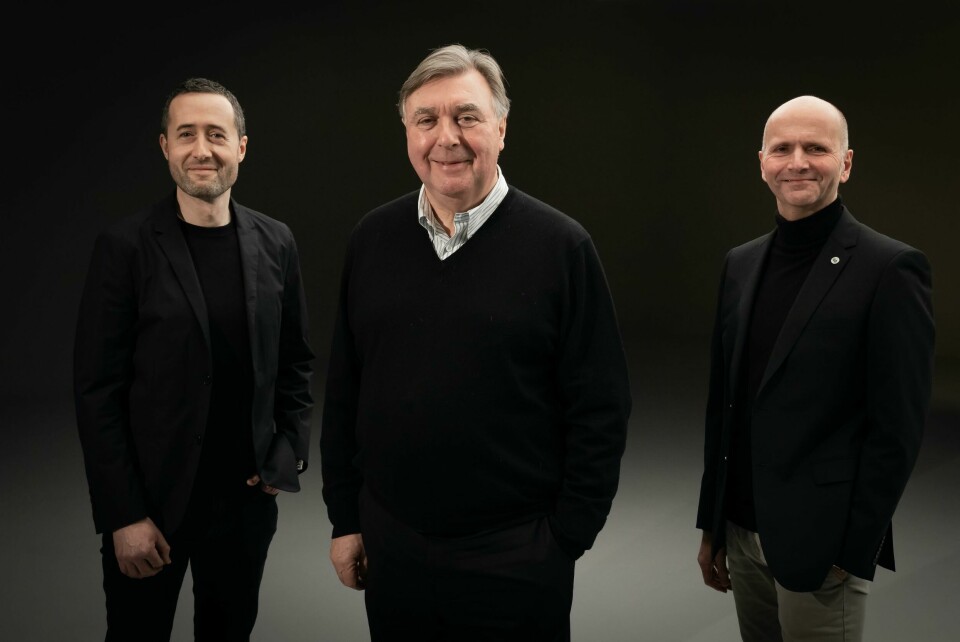 Ben Payne (left) with Peter Horbury and Russell Carr Lotus design leads (L-R) Ben Payne, Peter Horbury, Russell Carr_1