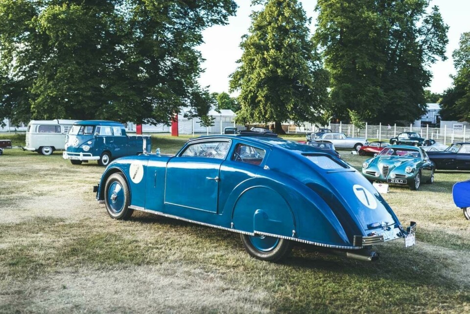 The winning car in this class at Style et Luxe is the 1936 C28 Aerosport, of which only three (or perhaps four, according to some sources) were ever built CDN Goodwood FOS 1936-c28-aerosport-cartier-lawnjpg