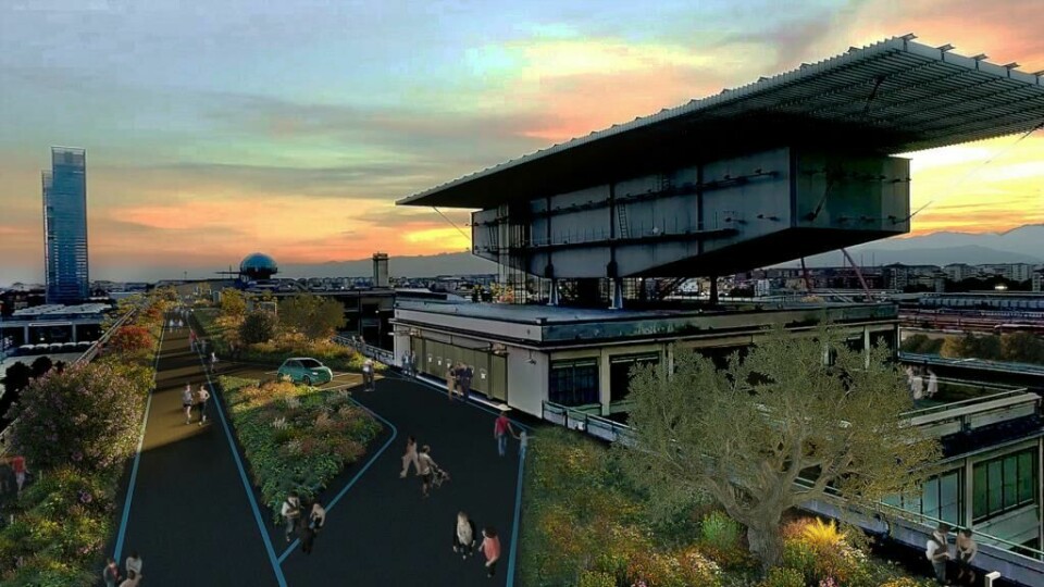 The Lingotto racetrack is shortly to become a hanging garden Lingotto Fiat Turin hanging gardens @Benedetto Camerana