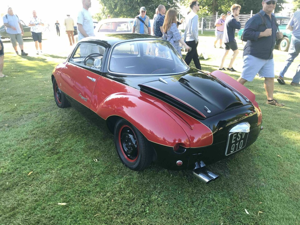1957 Abarth 750 Goccia Vignale… front or back? CDN Goodwood FOS 1957 Abarth 750 Goccia Vignale