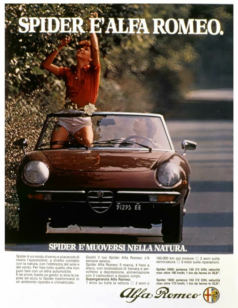 Alfa Romeo’s 1971 advertising captured the essence of open-air motoring Alfa Romeo’s 1971 advertising captured the essence of open-air motoring