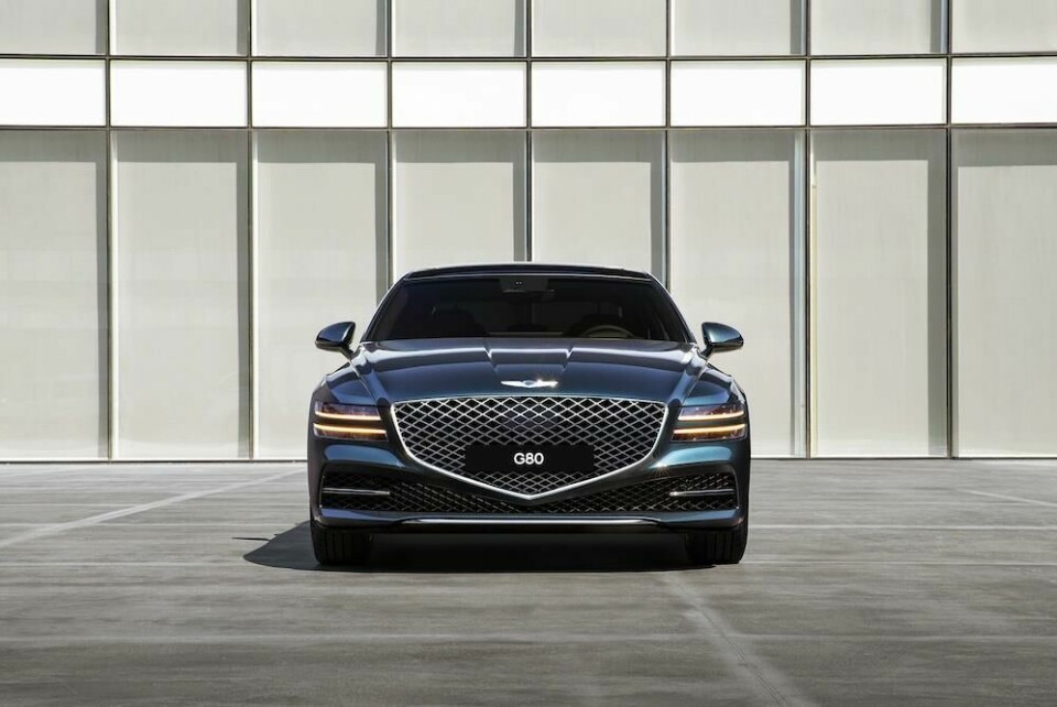 Genesis G80 exterior front end Genesis G80 exterior 1