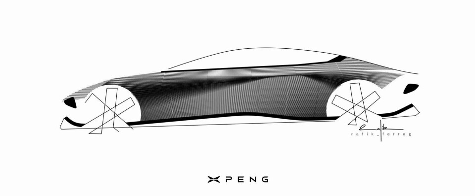 Diagram of the P7’s profile and surface modelling – each designed to keep the eye moving across the car 1.jpg