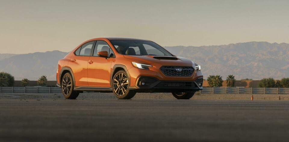 New Subaru WRX combines cleaner shape with modern interior 2022 Subaru WRX Hero